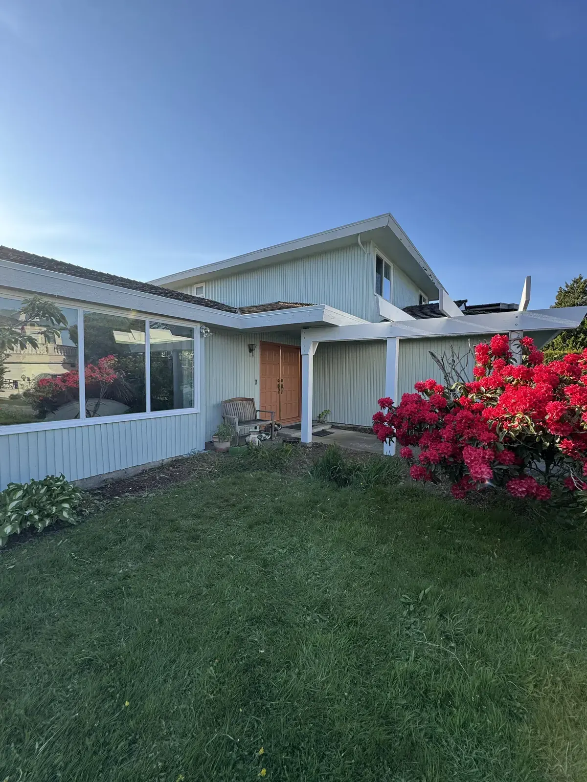 Turquoise House Exterior Painting